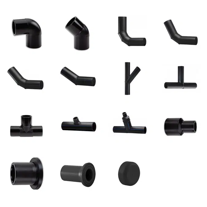 Repolen Butt Weld/Socket PE100 Fittings