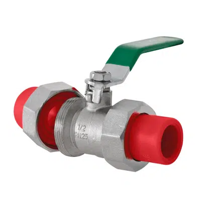 Repolen Removable Brass Ball Valve With PP-RCT Fire Flanges图像