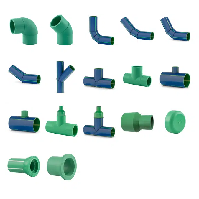 Repolen Butt Weld/Socket PPR Fittings