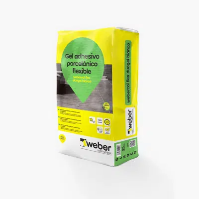 afbeelding voor Gel adhesivo flexico para porcelánico - webercol flex duogel