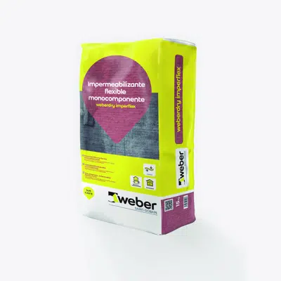 afbeelding voor Mortero impermeabilizante flexible - weberdry imperflex