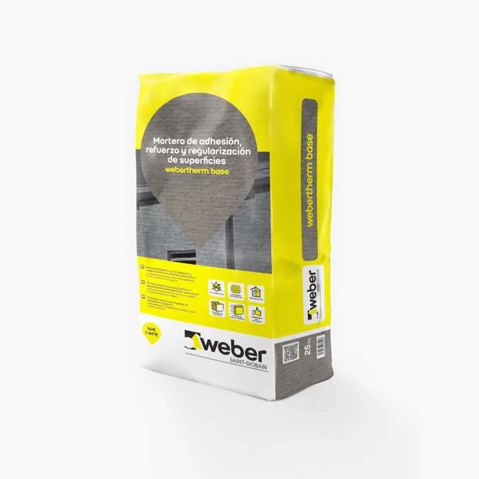 Mortero de adhesión y regularización - webertherm base