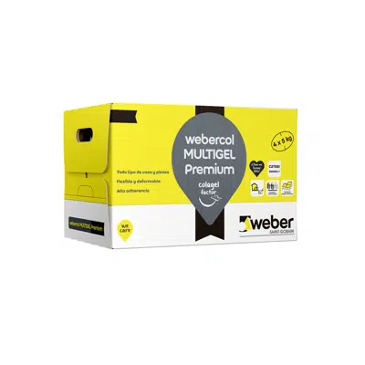 รูปภาพสำหรับ Gel superadhesivo flexible y tixotrópico - webercol MULTIGEL premium