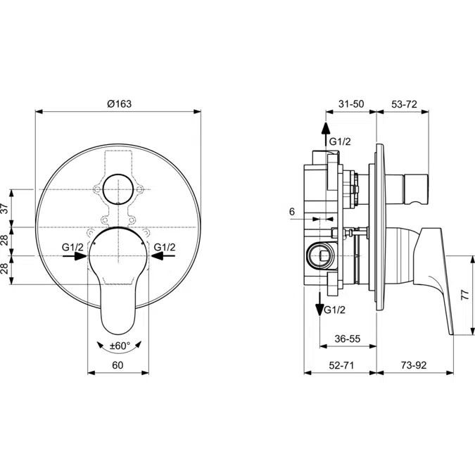 CERABASE BIN BSH MXR, KIT1+KIT2 A1300NU