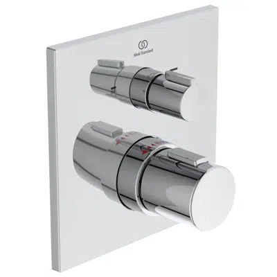 Image for CERATHERM C100 THERMOSTATIC BATH & SHOWER DVGW BUILT-IN KIT2/EASY-BUILT 