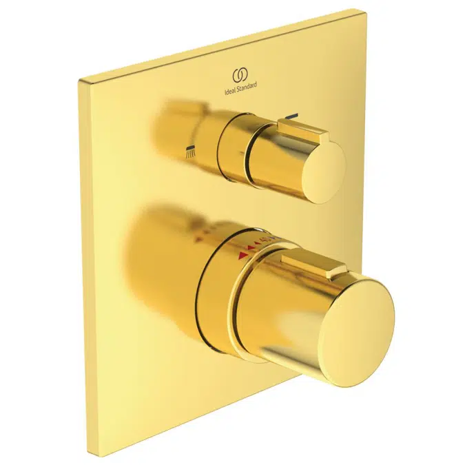 CERATHERM C100 THERMOSTATIC BATH & SHOWER DVGW BUILT-IN KIT2/EASY-BUILT 