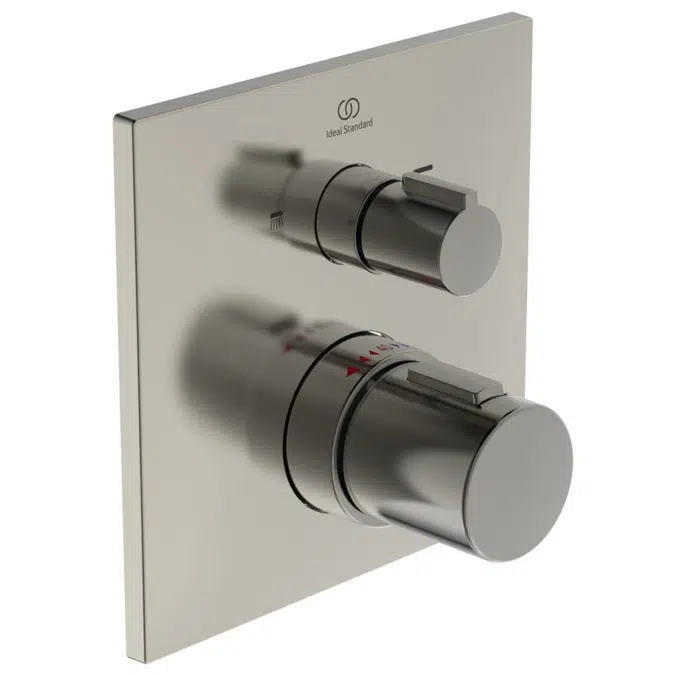 CERATHERM C100 THERMOSTATIC BATH & SHOWER DVGW BUILT-IN KIT2/EASY-BUILT 