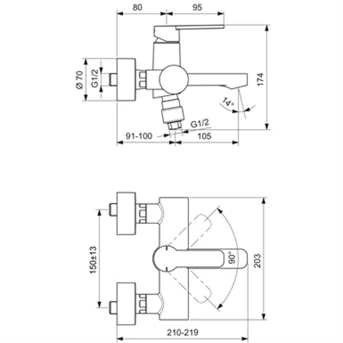 KHEOPS DESIGN BSH MXR EXPSD Chrome
