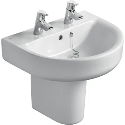 kuva kohteelle ARC BASIN 55X45 WHITE 2TH OF CH