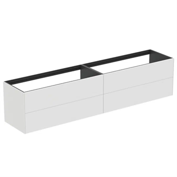 Conca BSN UN 240X50X55 4 DR  NOWTOP   WHMT