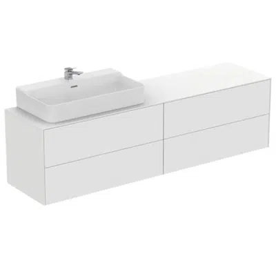 Immagine per Conca BSN UN 200X50X55 4 DR+WTOP BSP CUT  WHMT