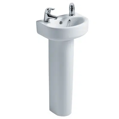 Image for Concept Arc 35cm Hand Rinse Washbasin, 2 Taphole