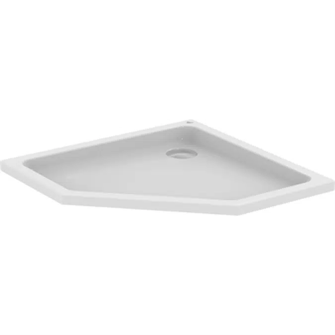 Fünfeck-Brausewanne 900 x 900 mm