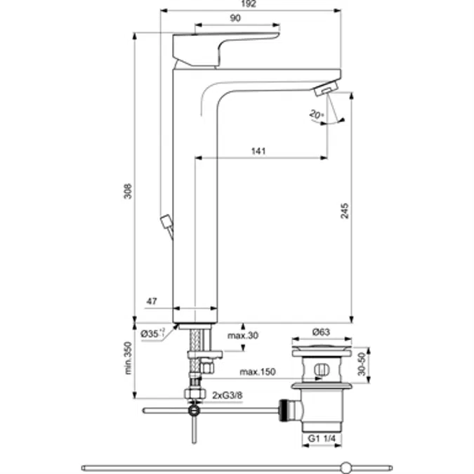 CERAPLAN III BSN MXR H250 RM VSL PU/M