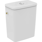 cisterna connect air cube, alimentación lateral 4,5/2,5 litros, blanco