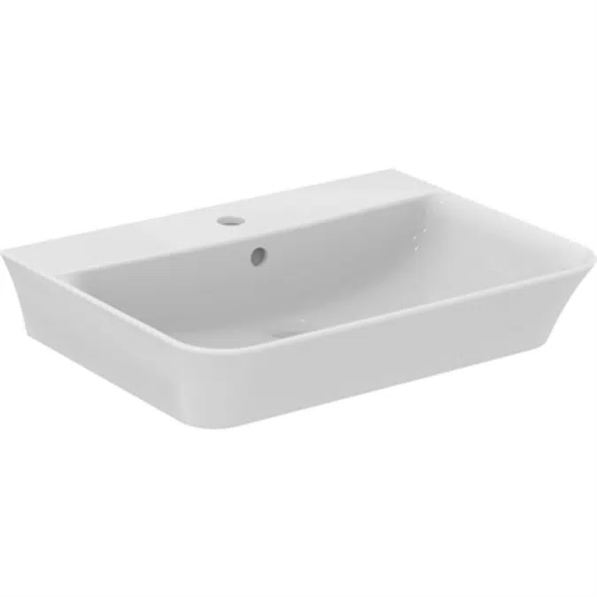 CONNECT AIR BASIN 60X46 WHITE CURVE BXD