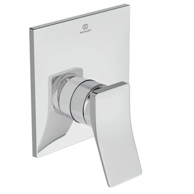 Conca - Single lever built in shower mixer - Requires built in kit A1000NU and a suitable outlet.
