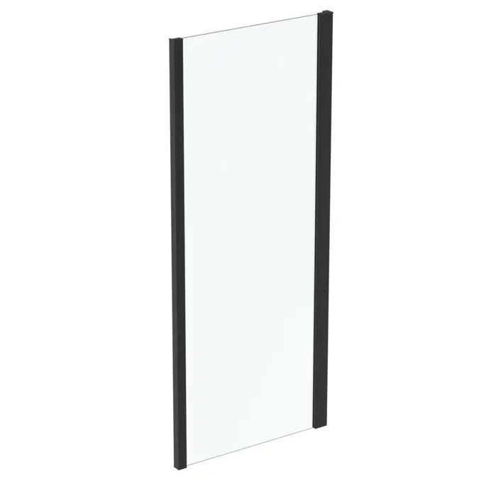 CONNECT 2 SIDE PANEL 85 CLEAR GLASS BRIGHT SILVER FINISH