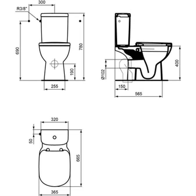 TEMPO/KHEOPS SEAT & CVR WHITE SCL