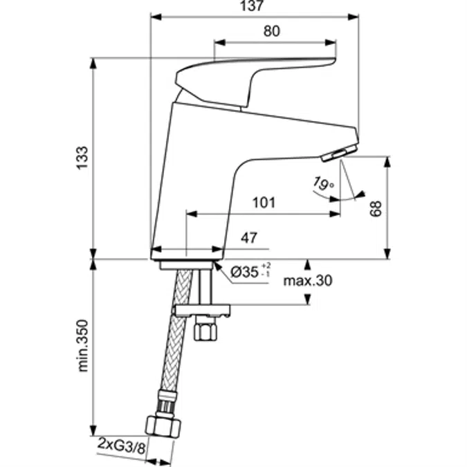 CERAFLEX BSN MXR RMTD CHR 5L/MIN