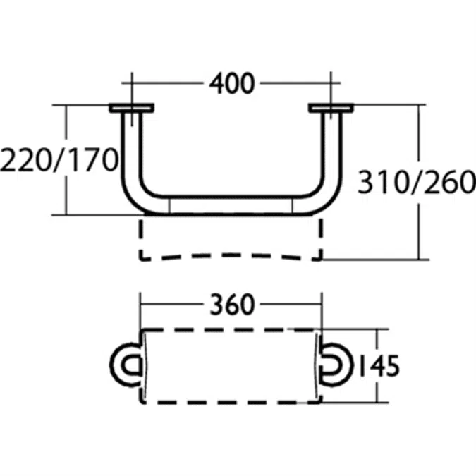 BCKREST NO FIN PADDED