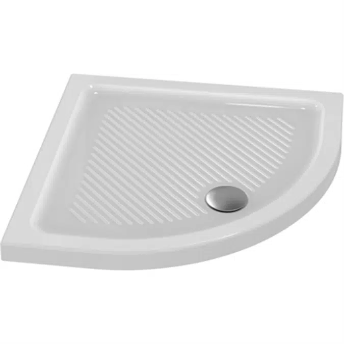 CONNECT SH.T.90X90 CRN IG WHT WASTE FRON