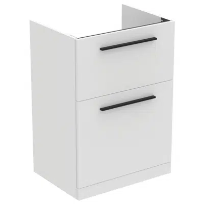 imagem para I.Life A Floor Standing Vanity Unit 2 Drawers 60cm