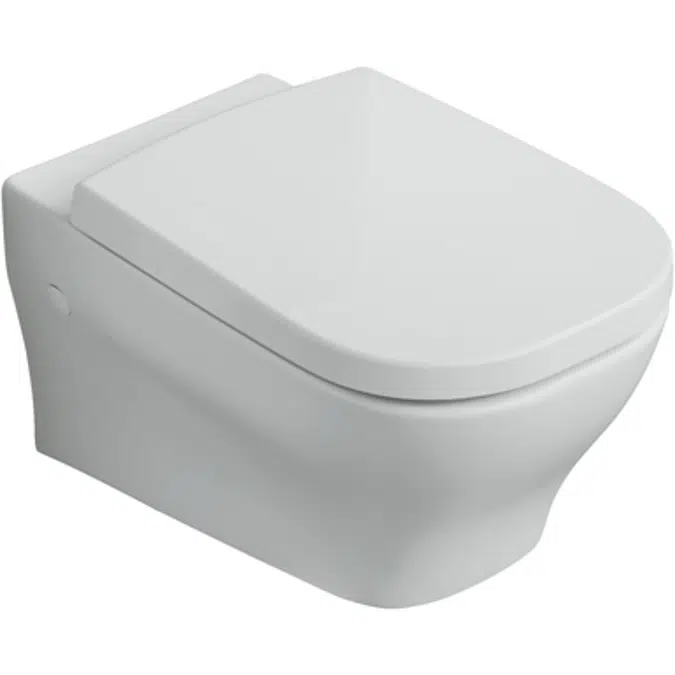 SOFTMOOD/ACTIVE SEAT & COVER WHITE SOFTCLOSING