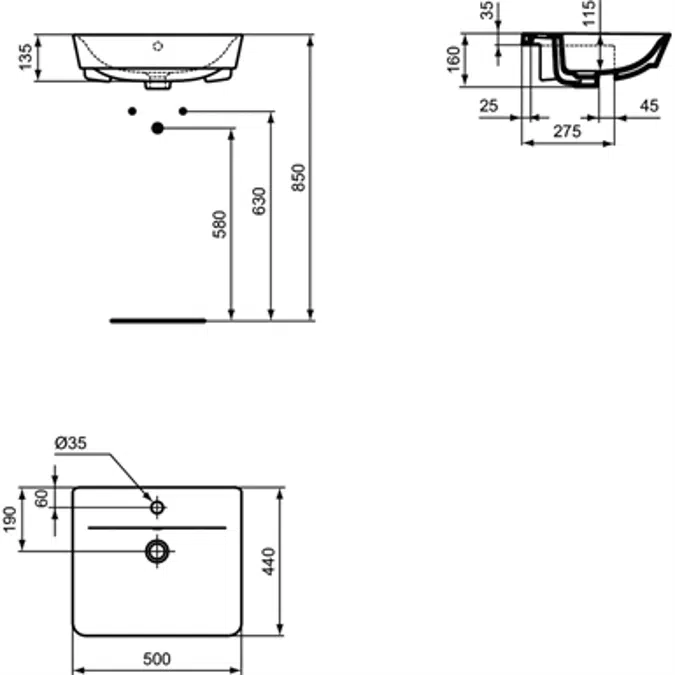 CONNECT AIR S/CTOP 50 WHITE CUBE BXD