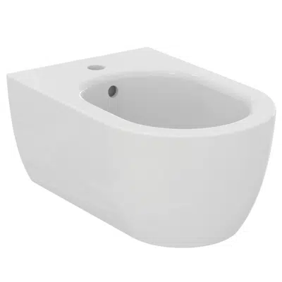 Blend Curve Wall Hung Bidet图像