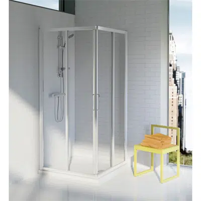 Image for TIPICA A Shower Enclosure 70X70 WHITE