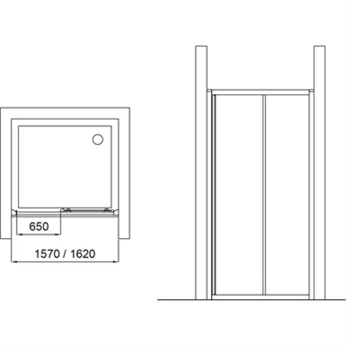 CONNECT SL DR160U/H DR IC CLR BRT/SIL EU