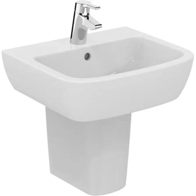 KHEOPS BASIN 50X44 WHITE 1TH OF