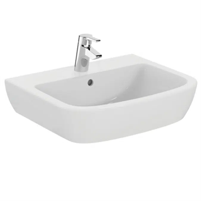 TEMPO BASIN 60X50 WHITE 1TH OF BOXED