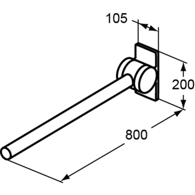 Oggetti BIM - Download gratuito! Accessori 3D - Maniglione