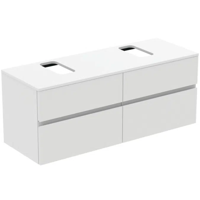 FINESSE BSN UN 4DRWS 140X50CM BSP GEMT