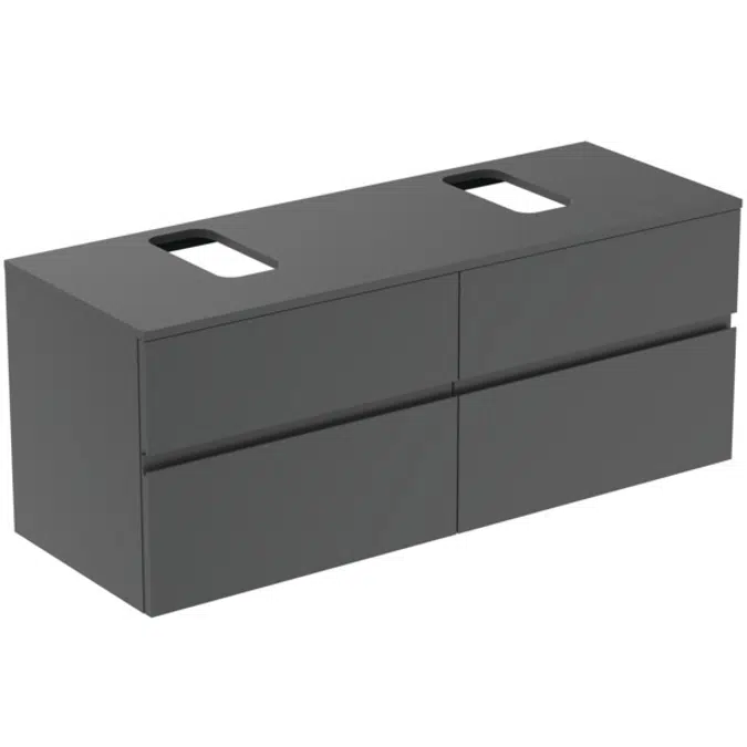 FINESSE BSN UN 4DRWS 140X50CM BSP GEMT