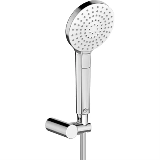 IDEAL RAIN EVO – ROUND HANDSHOWER AND HOLDER KIT 1250 IF