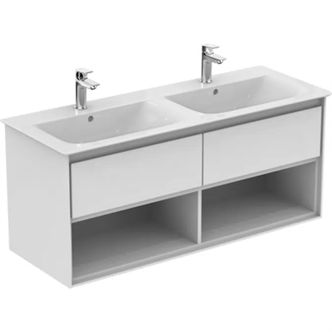 CONNECT AIR BSN UNIT 120X44 WLB&MLB 2 DRWR &OS