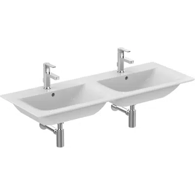 imagem para P_Concept Air 124cm Double Vanity Washbasin