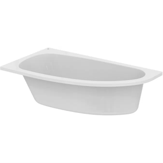 HOTLINE TUB OFFSET CNR 160X90 LEFT WHITE