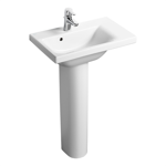 concept space 60cm washbasin 1 taphole rh platform