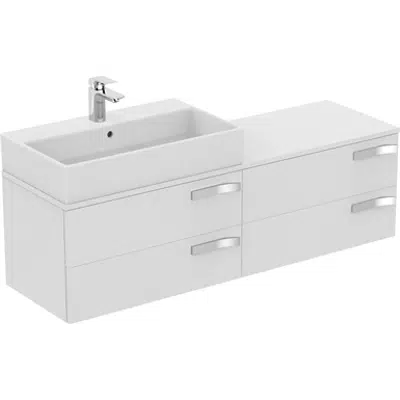Image for STRADA vanity unit 1400x420mm, 4 drawer