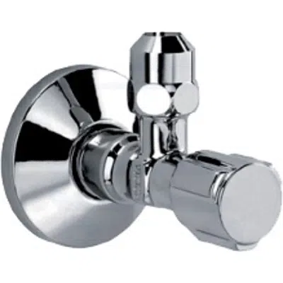 afbeelding voor ANGLE STOP VALVE BUILT IN CHROME 1/2 & ESC