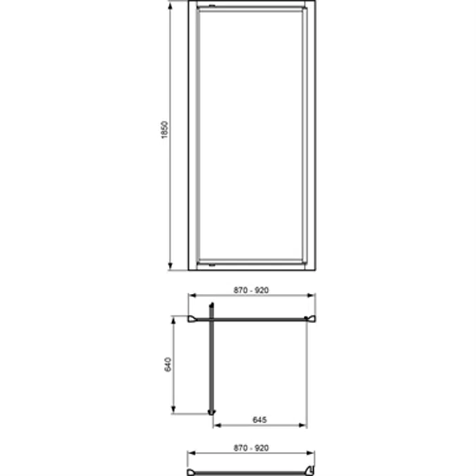 TIPICA PV DOOR 90 SYNTH. SIL.BR