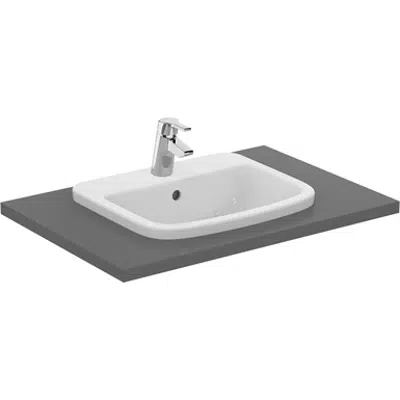 Image for P_Tempo 50cm Countertop Washbasin, 1 Taphole