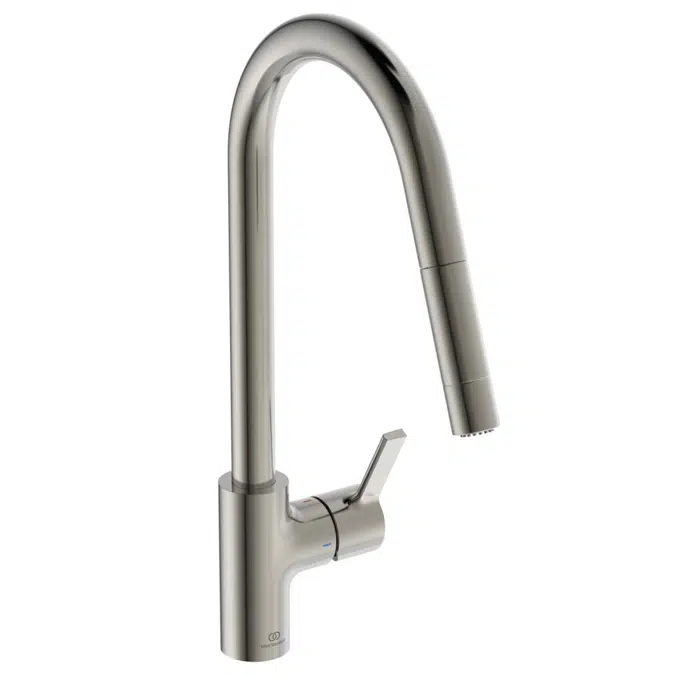 GUSTO SINK C SPOUT P/D 2 FUNTIONS BLUE ST