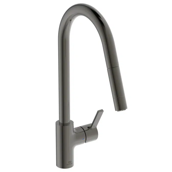 GUSTO SINK C SPOUT P/D 2 FUNTIONS BLUE ST