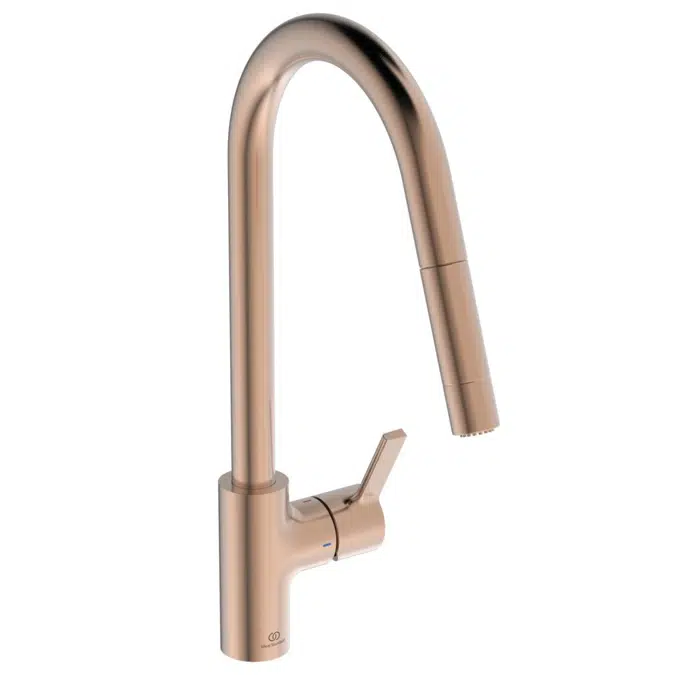 GUSTO SINK C SPOUT P/D 2 FUNTIONS BLUE ST