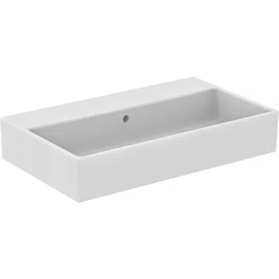 STRADA washbasin 710x420mm, no taphole, with overflow图像